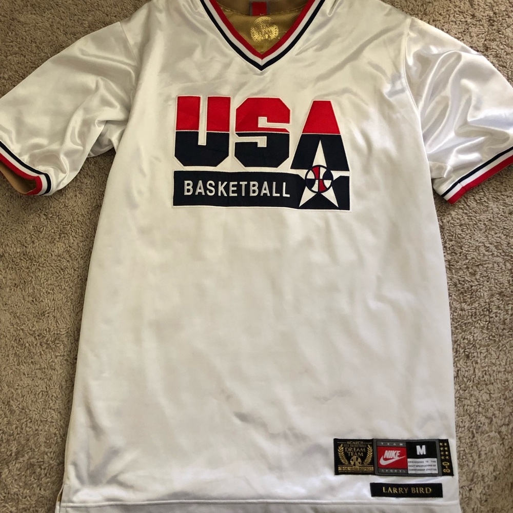 Larry Bird USA Basketball Jersey